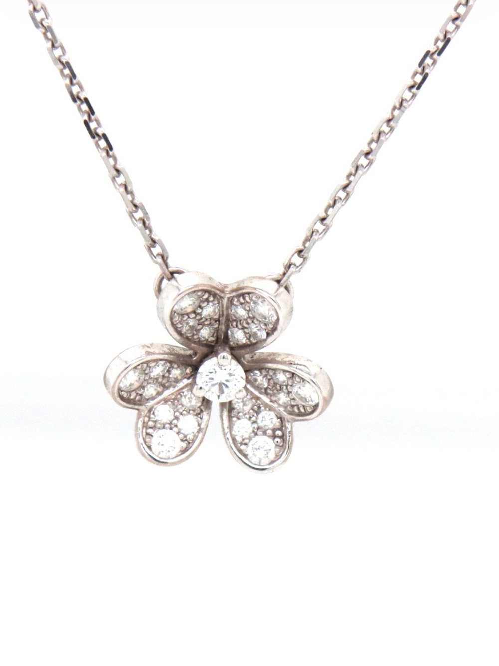 Van Cleef & arpels Frivole mini diamond pendant